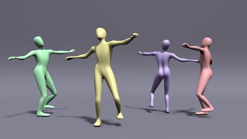 Danseurs 3D